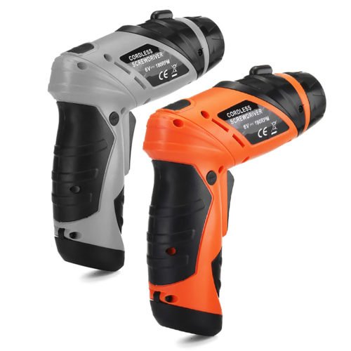 6V Foldable Electric Screwdriver Power Drill Battery Operated Cordless Screw Driver Tool 3