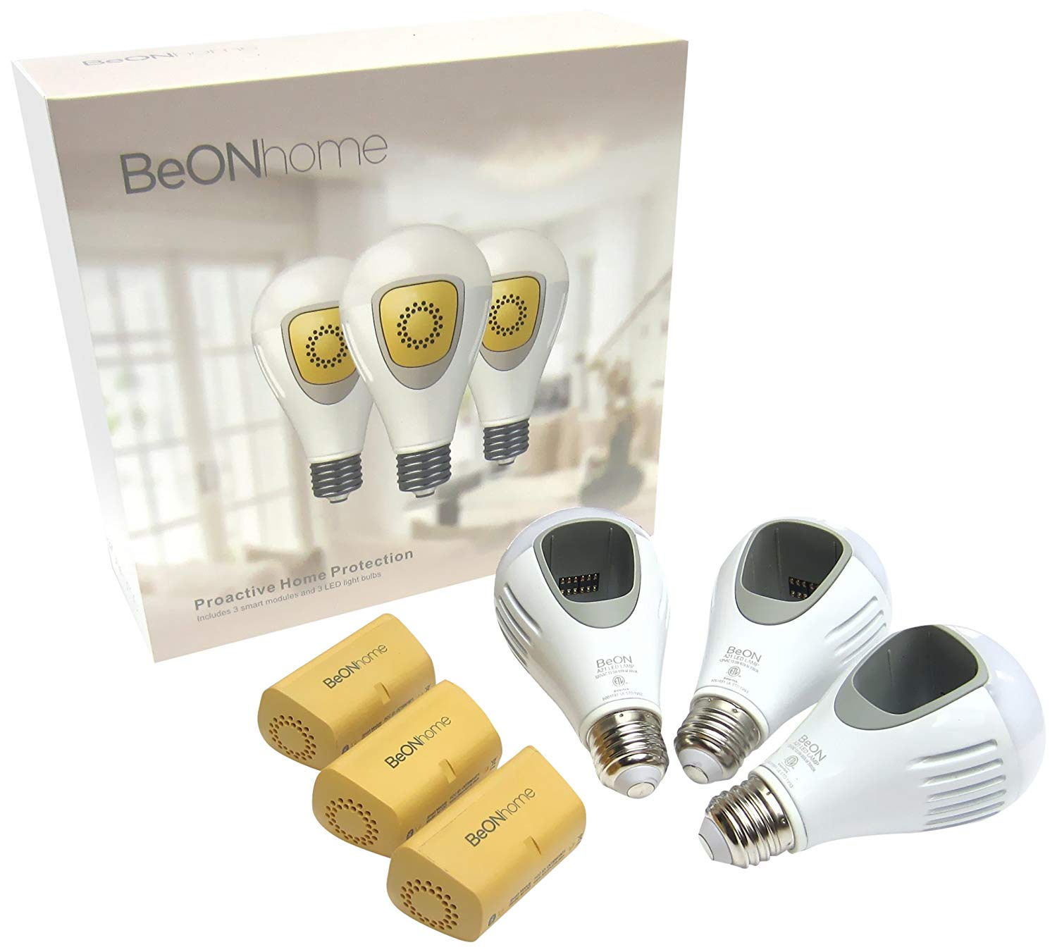 BeON Home Protection System, Set of Three Bulbs 2
