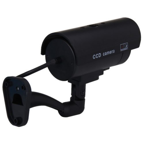 CA-11-01 Dummy Fake Outdooors Waterproof Surveillance CCTV Security Camera Flashing Red Led Light 3