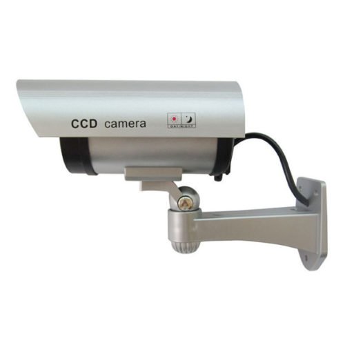 CA-11-01 Dummy Fake Outdooors Waterproof Surveillance CCTV Security Camera Flashing Red Led Light 2