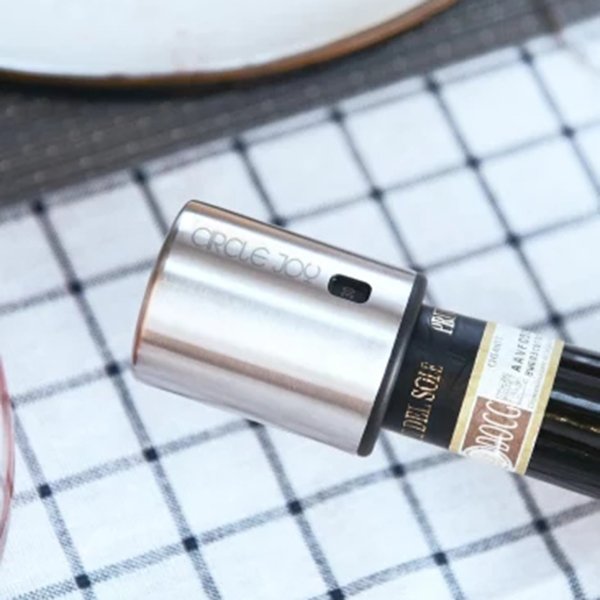 Circle Joy Smart W-ine Stopper Stainless Steel Vacuum Memory W-ine Stopper Stopper W-ine Corks from xiaomi youpin 9 Circle Joy Smart W-ine Stopper Stainless Steel Vacuum Memory W-ine Stopper Stopper W-ine Corks from xiaomi youpin - Image 9