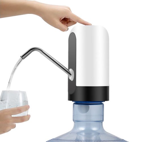 KCASA Electric Charging Water Dispenser USB Charging Water Bottle Pump Dispenser Drinking Water Bottles Suction Unit Faucet Tools Water Pumping Device 8