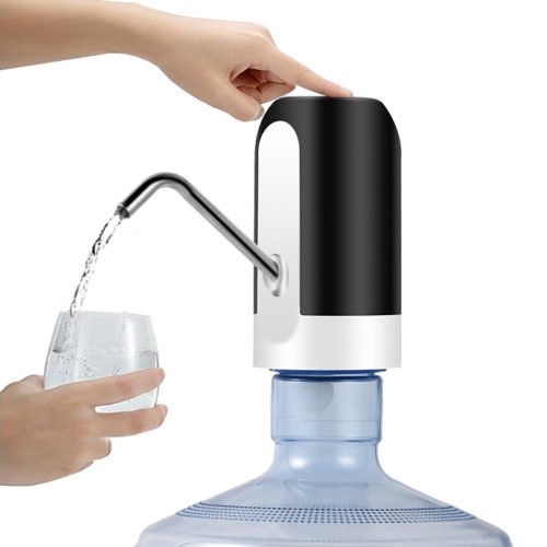 KCASA Electric Charging Water Dispenser USB Charging Water Bottle Pump Dispenser Drinking Water Bottles Suction Unit Faucet Tools Water Pumping Device 9