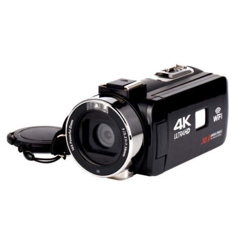4K WiFi Ultra HD 1080P 16X ZOOM Digital Video Camera DV Camcorder with Lens and Microphone 3
