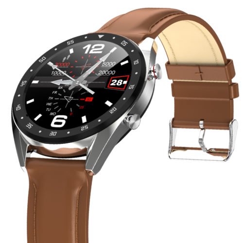 Microwear L7 Edge To Edge Screen ECG Heart Rate bluetooth Call IP68 Music Control Long Standby Smart Watch 6