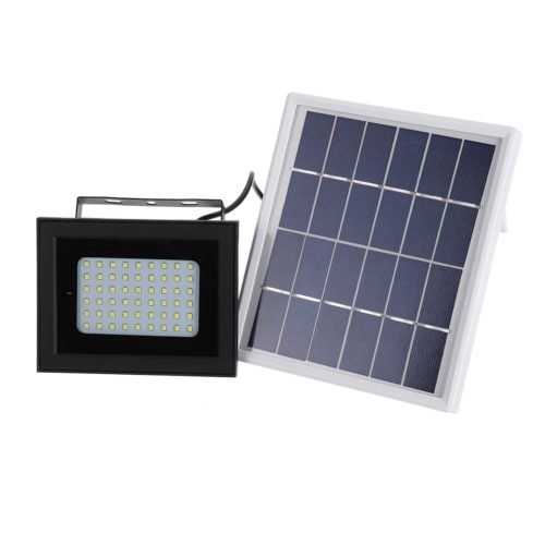 400LM 54 LED Solar Panel Flood Light Spotlight Project Lamp IP65 Waterproof Outdoor Camping Emergency Lantern With Remote Control 2
