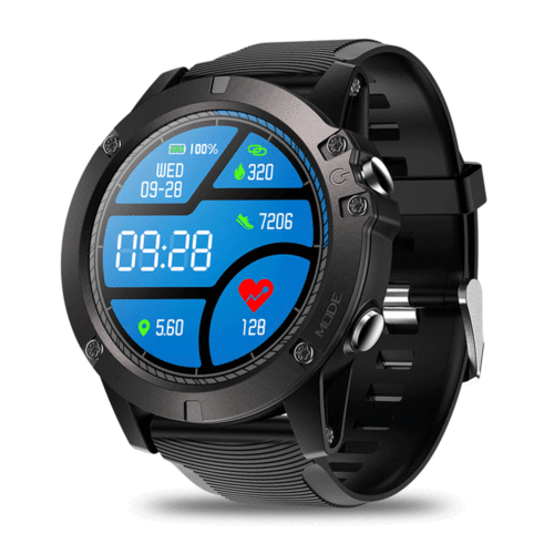 Zeblaze VIBE 3 Pro Full Round Touch Real-time Weather Optical Heart Rate All-day Tracking Smart Watch 1