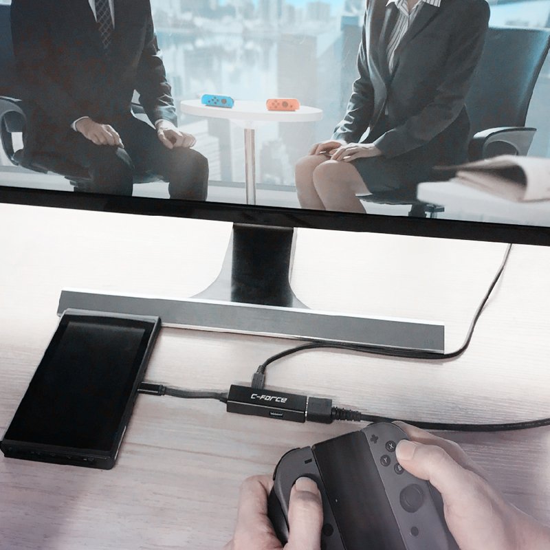 C-FORCE CF002 Type-C to Type-C PD Charging USB 3.1 4K Display Hub Docking for Nintendo Switch 11 C-FORCE CF002 Type-C to Type-C PD Charging USB 3.1 4K Display Hub Docking for Nintendo Switch - Image 11