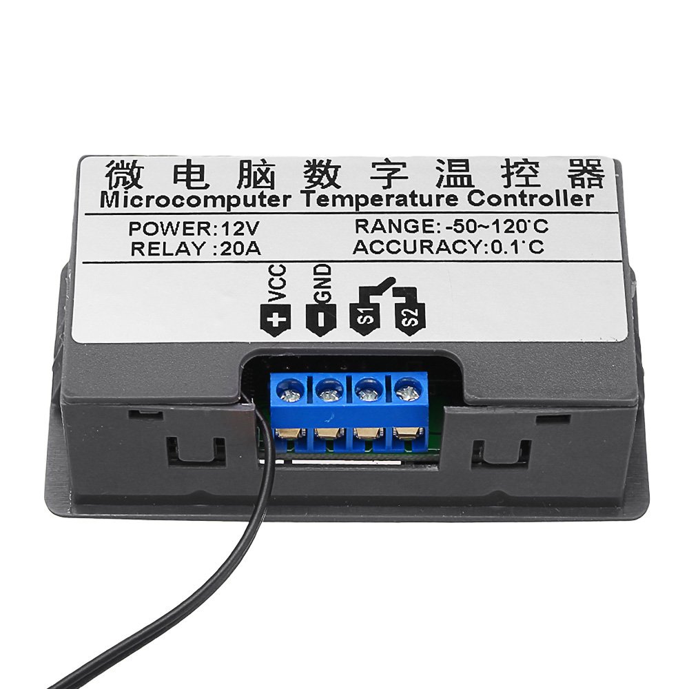 Geekcreit® W3230 DC 12V / AC110V-220V 20A LED Digital Temperature Controller Thermostat Thermometer Temperature Control Switch Sensor Meter 6 Geekcreit® W3230 DC 12V / AC110V-220V 20A LED Digital Temperature Controller Thermostat Thermometer Temperature Control Switch Sensor Meter - Image 6