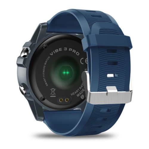Zeblaze VIBE 3 Pro Full Round Touch Real-time Weather Optical Heart Rate All-day Tracking Smart Watch 6