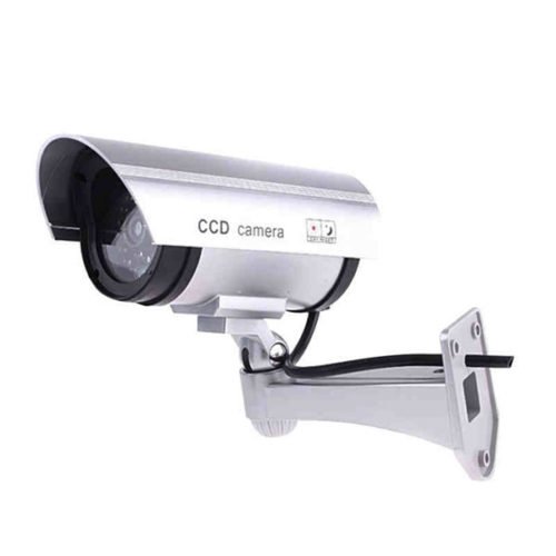 CA-11-01 Dummy Fake Outdooors Waterproof Surveillance CCTV Security Camera Flashing Red Led Light 1