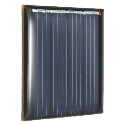 2V 0.14W Epoxy Battery Plate Polycrystalline Silicon Cell Batteries DIY Solar Powered Panels Solar Panel Cell Model 40 x 40x3mm 2