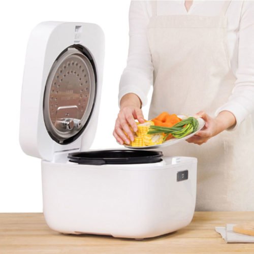 XIAOMI Mijia YLG01CM Electric Rice Cooker Smart Home 5L Alloy Cast Iron Heating Pressure Cooker Multicooker Kitchen 4