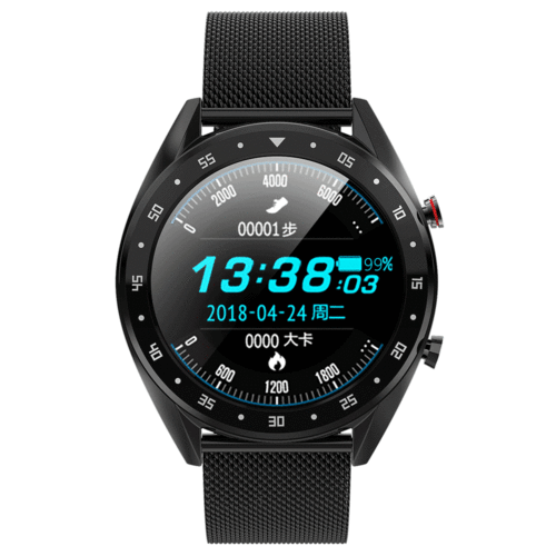 Microwear L7 Edge To Edge Screen ECG Heart Rate bluetooth Call IP68 Music Control Long Standby Smart Watch 1