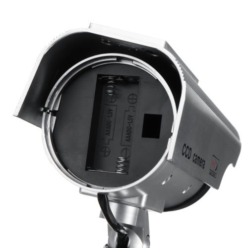 Solar Power Fake Camera CCTV Realistic Flashing IR Dummy Security Camera Blinking 11