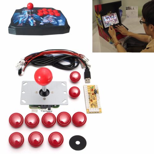 Game DIY Arcade Set Kits Replacement Parts USB Encoder to PC Joystick and Buttons 3