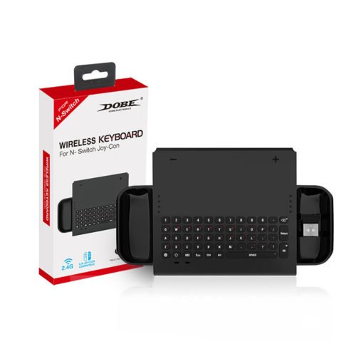Dobe TNS-1702 2.4G Wireless Keyboard with Joy-con Holder for Nintendo Switch Game Console 5