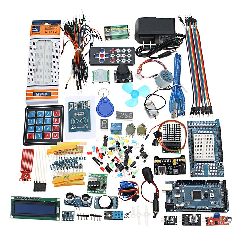 Geekcreit® Mega 2560 The Most Complete Ultimate Starter Kits For Arduino Mega2560 UNOR3 Nano 1 Geekcreit® Mega 2560 The Most Complete Ultimate Starter Kits For Arduino Mega2560 UNOR3 Nano