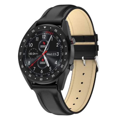 Microwear L7 Edge To Edge Screen ECG Heart Rate bluetooth Call IP68 Music Control Long Standby Smart Watch 3