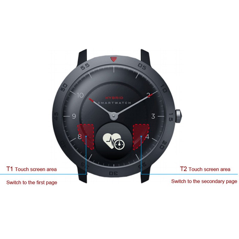Zeblaze HYBRID Heart Rate Blood Pressure Monitor Real-time Weather Temperature Goal Reminders Dual Modes Mechanical Hands Smart Watch 3 Zeblaze HYBRID Heart Rate Blood Pressure Monitor Real-time Weather Temperature Goal Reminders Dual Modes Mechanical Hands Smart Watch - Image 3