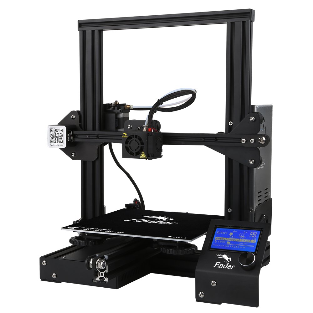 Creality 3D® Ender-3 V-slot Prusa I3 DIY 3D Printer Kit 220x220x250mm Printing Size With Power Resume Function/MK10 Extruder 1.75mm 0.4mm Nozzle 1