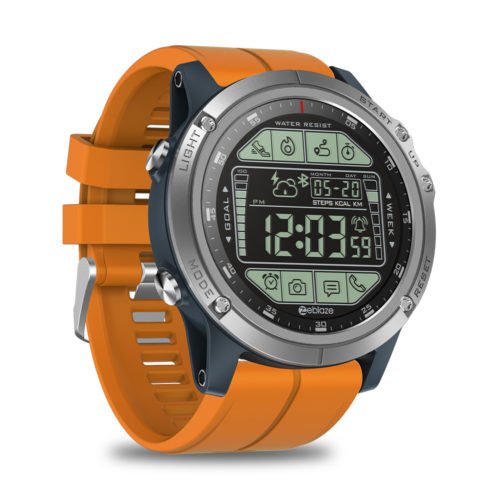 Zeblaze VIBE 3S Absolute Toughness Real-time Weather Display Goals Setting Message Reminder 1.24inch FSTN Full View Display Outdoor Sport Smart Watch 4