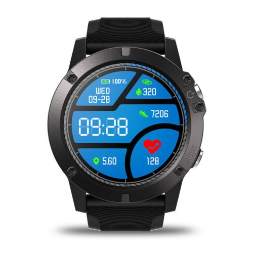 Zeblaze VIBE 3 Pro Full Round Touch Real-time Weather Optical Heart Rate All-day Tracking Smart Watch 2