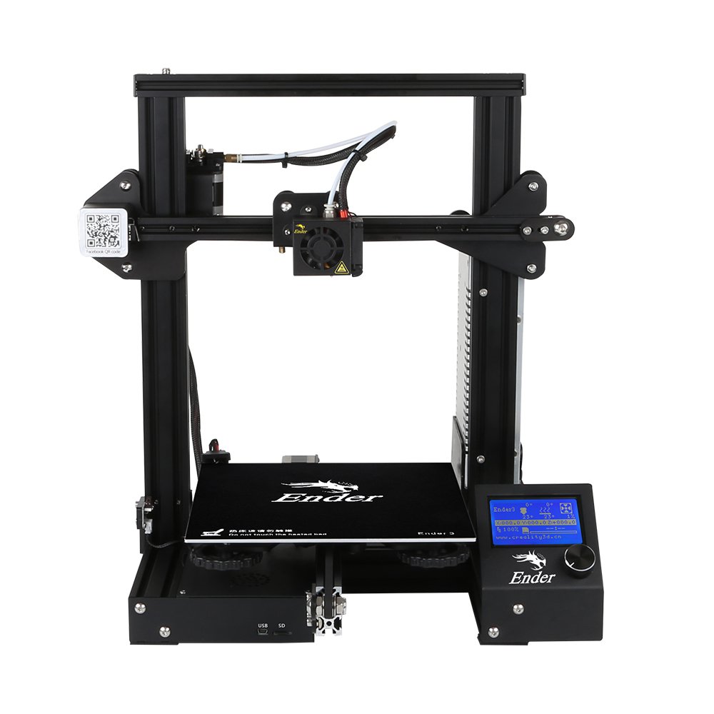 Creality 3D® Ender-3 V-slot Prusa I3 DIY 3D Printer Kit 220x220x250mm Printing Size With Power Resume Function/MK10 Extruder 1.75mm 0.4mm Nozzle 2 Creality 3D® Ender-3 V-slot Prusa I3 DIY 3D Printer Kit 220x220x250mm Printing Size With Power Resume Function/MK10 Extruder 1.75mm 0.4mm Nozzle - Image 2