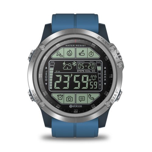 Zeblaze VIBE 3S Absolute Toughness Real-time Weather Display Goals Setting Message Reminder 1.24inch FSTN Full View Display Outdoor Sport Smart Watch 10
