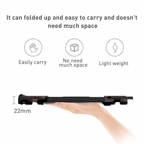 ICE COOREL E5 Laptop Cooler Notebook Cooling Pad 8 Gear Regulation 360 Degrees Rotation Stand Lift Bracket foldable Phone Bracket Stand for 12-17 inch 8