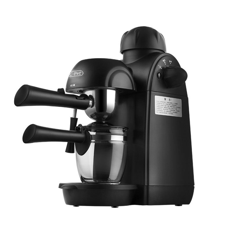 C-pot 5 Bar Pressure Personal Espresso Coffee Machine Maker Steam Espresso System with Milk Frother 1