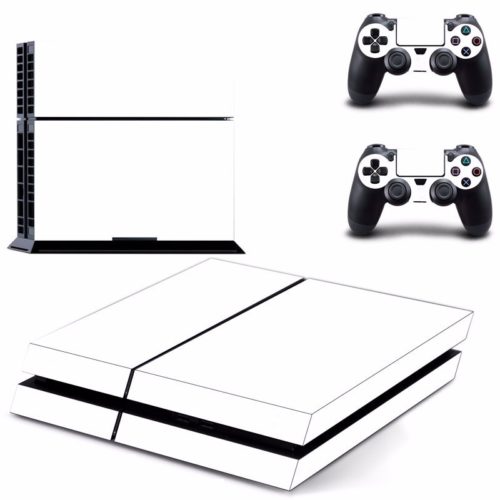 White Skin Sticker for PS4 Play Station 4 Console 2 Controller Protector Skin 1