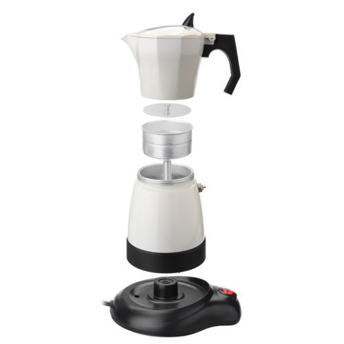 6 Cups Electric Tea Coffee Maker Pot Espresso Machine Mocha Home Office 480W Coffee Machine 3