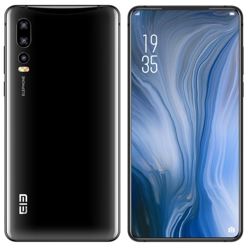 ELEPHONE U2 4G Phablet 6.26 inch Android 9.0 4GB RAM 64GB ROM 16MP 5MP 2MP Rear Cameras Built-in 3250mAh Battery (BLACK) 3