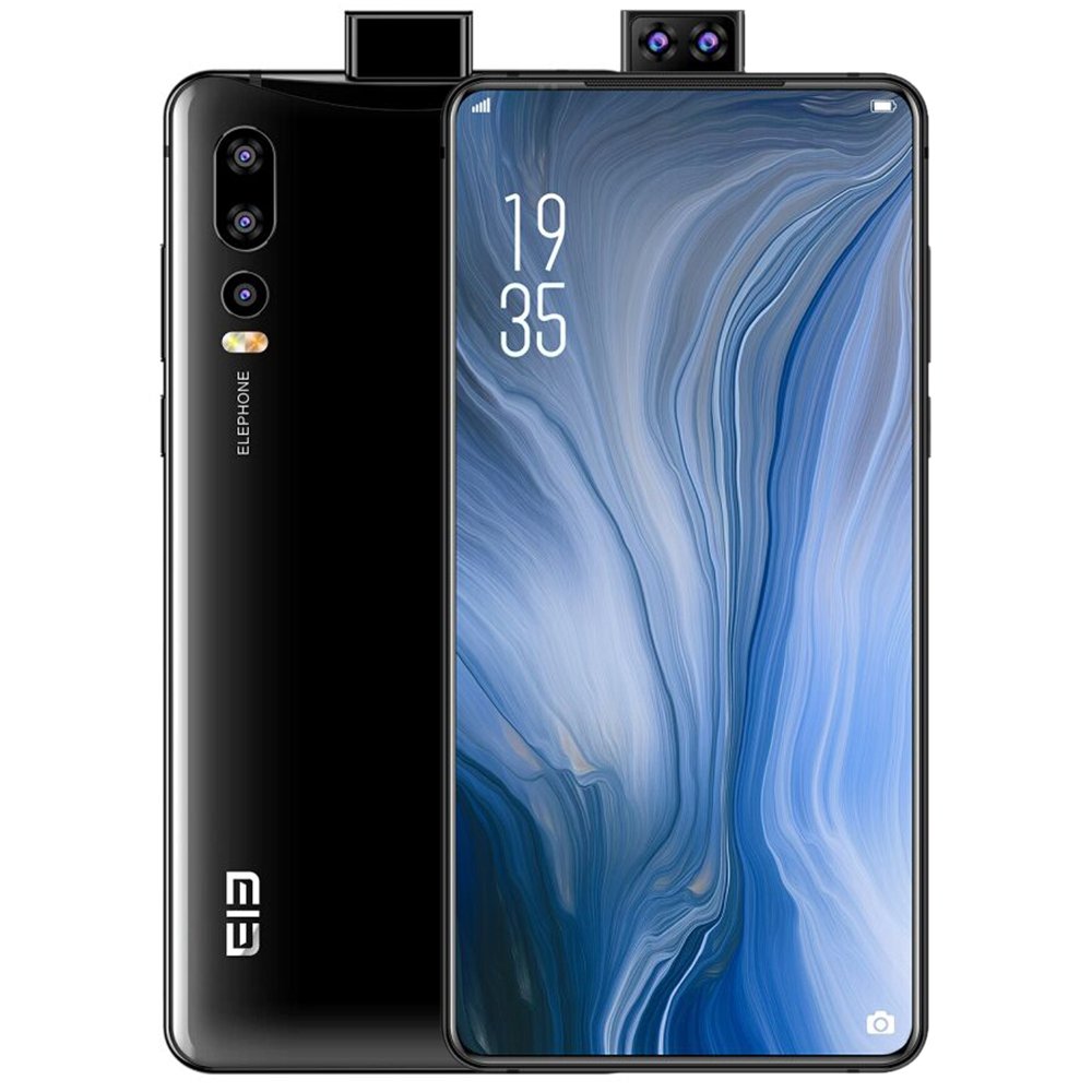 ELEPHONE U2 4G Phablet 6.26 inch Android 9.0 4GB RAM 64GB ROM 16MP 5MP 2MP Rear Cameras Built-in 3250mAh Battery (BLACK) 2