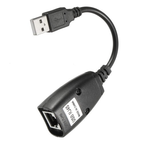 USB 2.0 to CAT5E CAT6E RJ45 LAN Modem Extension Extender Adaptor for Webcam XBOX 3