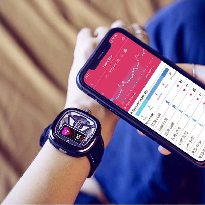 Zeblaze HYBRID 2 Absolute Toughness Heart Rate Blood Pressure Monitor Female Health Tracking All-day Activity Dual Modes Smart Watch 11 Zeblaze HYBRID 2 Absolute Toughness Heart Rate Blood Pressure Monitor Female Health Tracking All-day Activity Dual Modes Smart Watch - Image 11