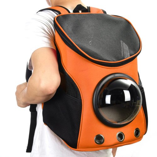 Breathable Astronaut Pet Cat Puppy Carrier Travel Bag Space Capsule Backpack Bag 13