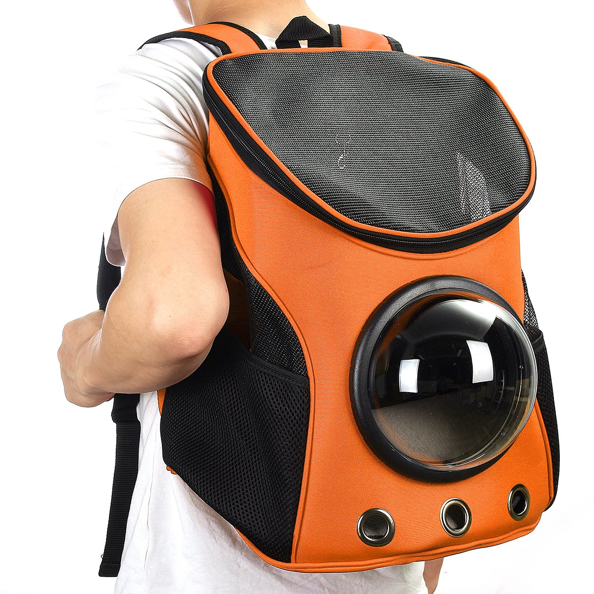 Breathable Astronaut Pet Cat Puppy Carrier Travel Bag Space Capsule Backpack Bag 3 Breathable Astronaut Pet Cat Puppy Carrier Travel Bag Space Capsule Backpack Bag - Image 3