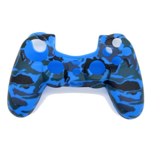 Camouflage Army Soft Silicone Gel Skin Protective Cover Case for PlayStation 4 PS4 Game Controller 27