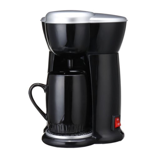 300W Mini Single Cup Drip Coffee Machine Makers Electric Automatic Espresso Machine 5