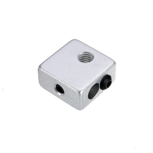 0.3&0.4&0.5mm Stainless Steel Nozzle + Aluminum Heating Block + M6-30mm Nozzle Throat + L-type Wrench Kit for 1.75mm Filament 3