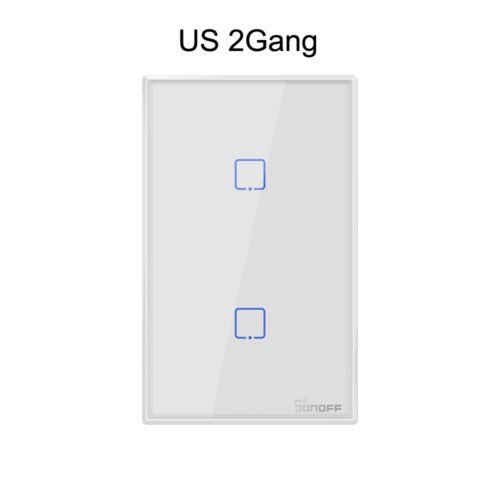 SONOFF® T2 EU/US/UK AC 100-240V 1/2/3 Gang TX Series 433Mhz WIFI Wall Switch RF Smart Wall Touch Switch For Smart Home Work With Alexa Google Home 18