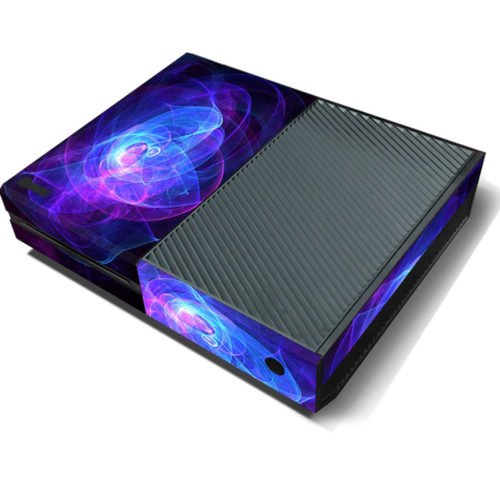 Purple Protective Vinyl Decal Skin Stickers Wrap Cover For Xbox One Game Console Game Controller Kinect 3