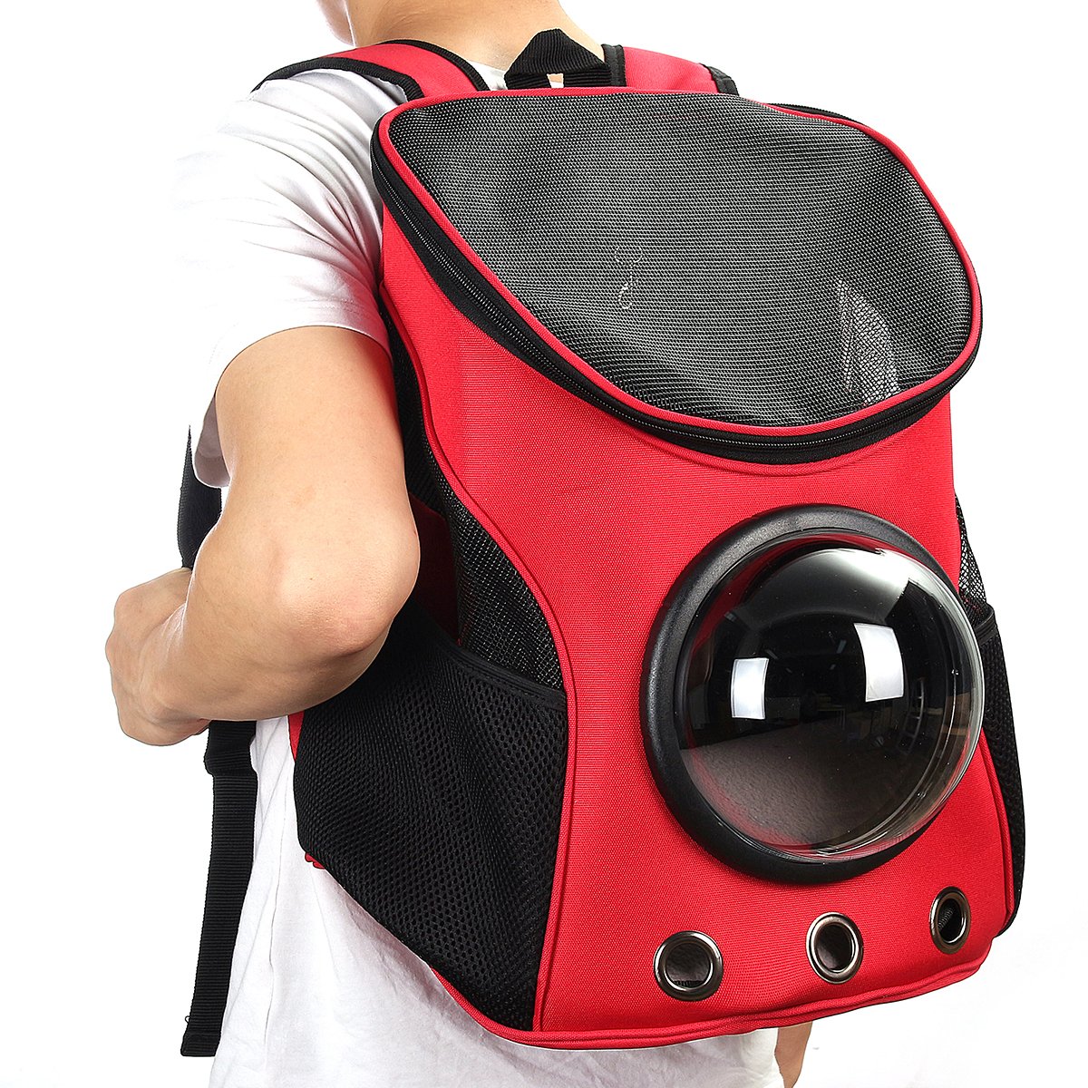 Breathable Astronaut Pet Cat Puppy Carrier Travel Bag Space Capsule Backpack Bag 6 Breathable Astronaut Pet Cat Puppy Carrier Travel Bag Space Capsule Backpack Bag - Image 6