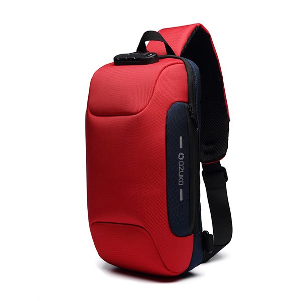 Men USB Anti-thfet Multifunctional Large Capacity Chest Bag 11 Men USB Anti-thfet Multifunctional Large Capacity Chest Bag - Image 11