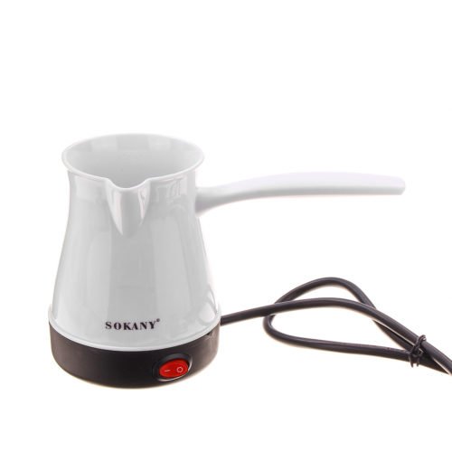 220V Electric Turkish Greek ABS and Stainless Steel Portable Coffee Maker Machine Cezve Pot 3