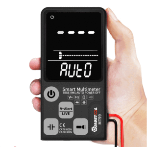 Upgraded MUSTOOL MT99 True RMS 9999 Counts Digital Multimeter Ultra-large EBTN LCD Screen 3-Line Display Fully Auto-Range Smart DMM