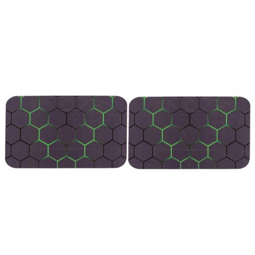 Green Grid Vinyl Decal Skin Stickers Cover for Xbox One S Game Console&2 Controllers 3
