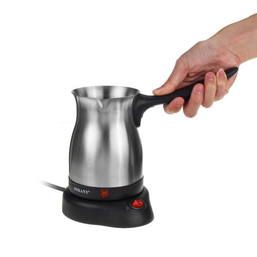 Stainless Steel Electric Turkish Greek Coffee Maker Machine Espresso Moka Pot 10